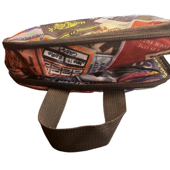 Hard Rock Cafe Colorful Graphic Backpack great for travel NWOT - Picture 9 of 12